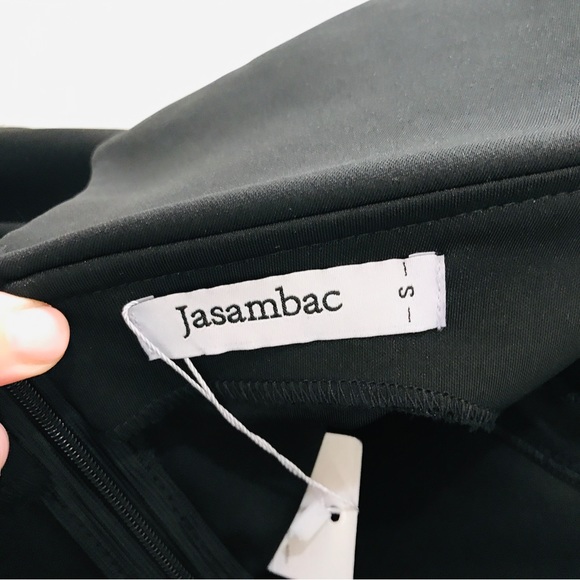 Jasambac LBD Little Black Dress Size S NWT - Picture 3 of 6